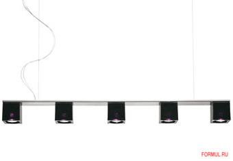 Люстра Fabbian Cubetto Black Glass D28